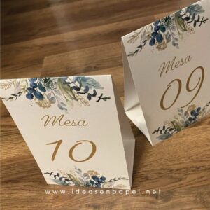 NÚMERO DE MESA 001