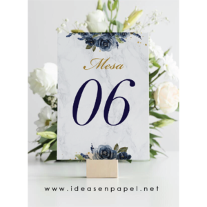 NÚMERO DE MESA 004